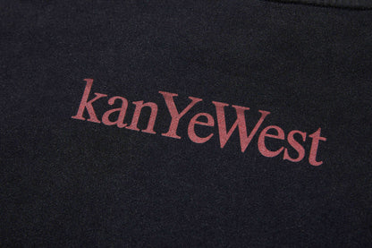 Kanye West 'Late Registration' Y2K Vintage Hoodie | Medium | Black