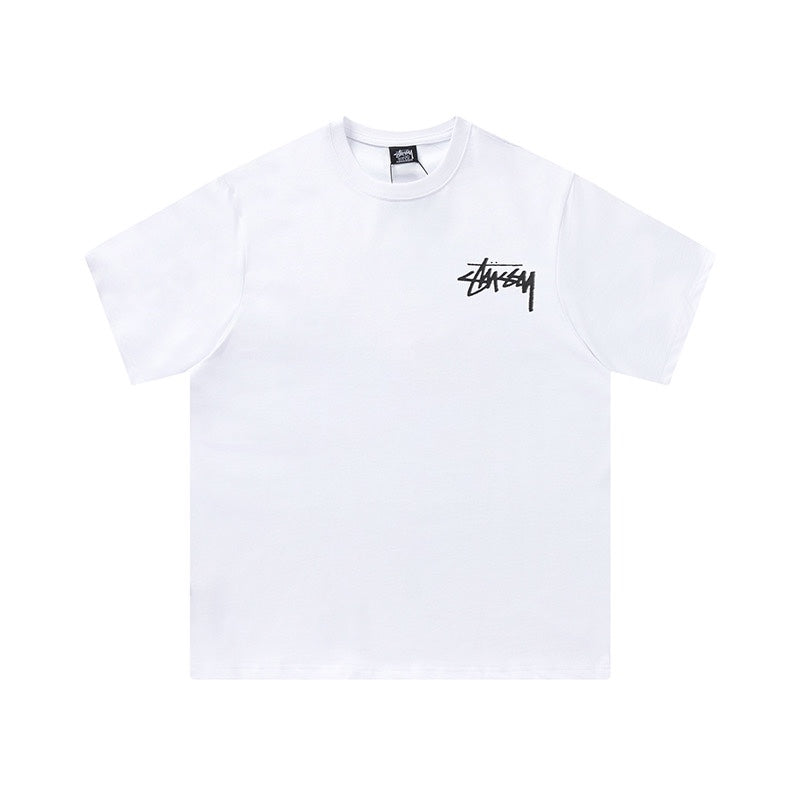 Stussy Fuzzy Dice Tee | White | Medium