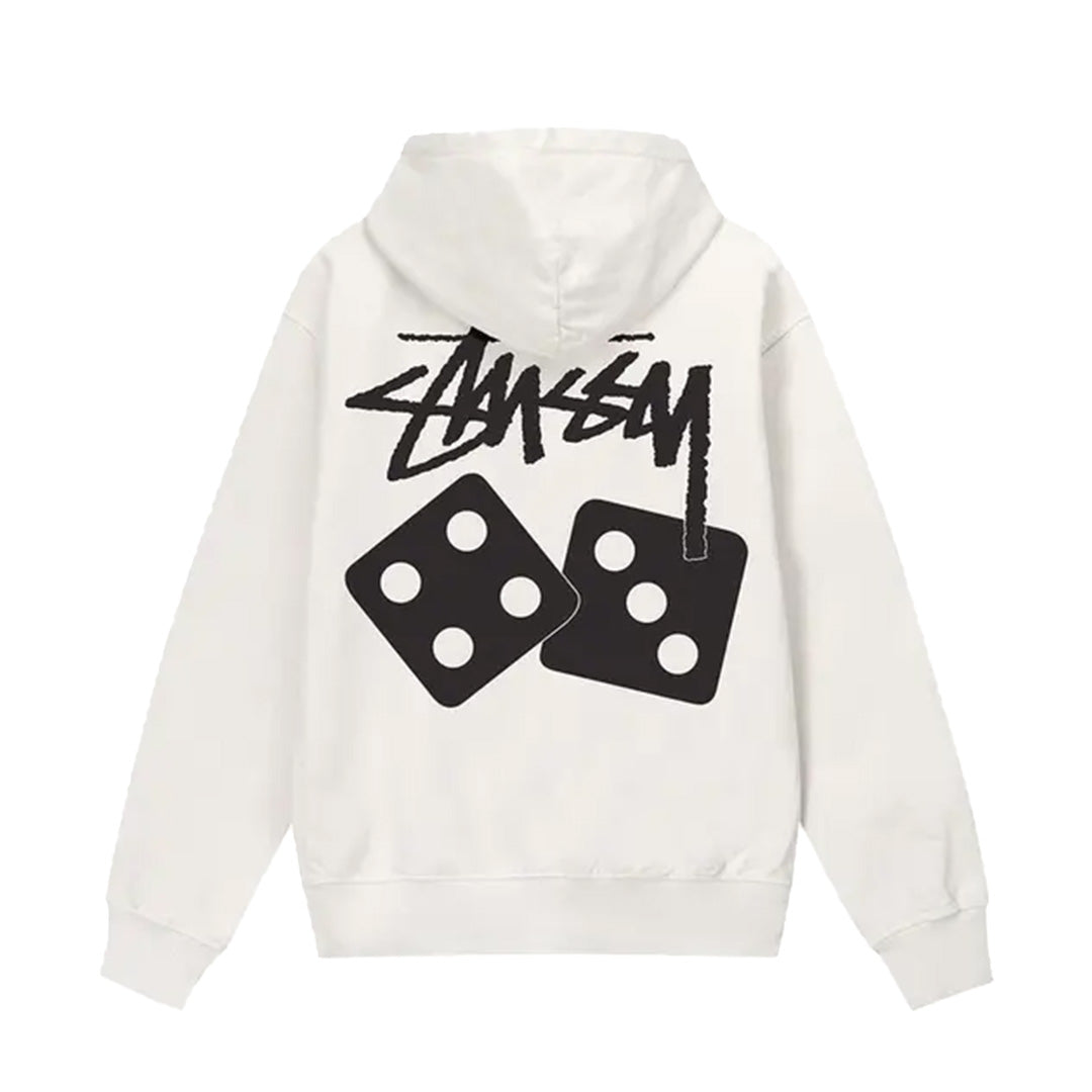 Stussy Dice Pigment Dyed Hoodie | Natural | Medium