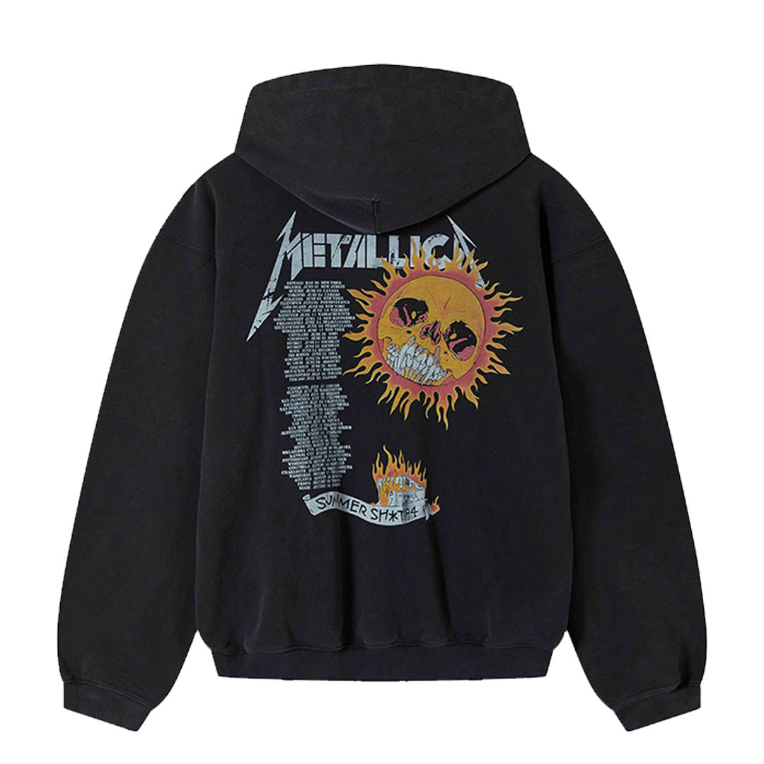 90's Metallica Vintage Hoodie | Black | Medium