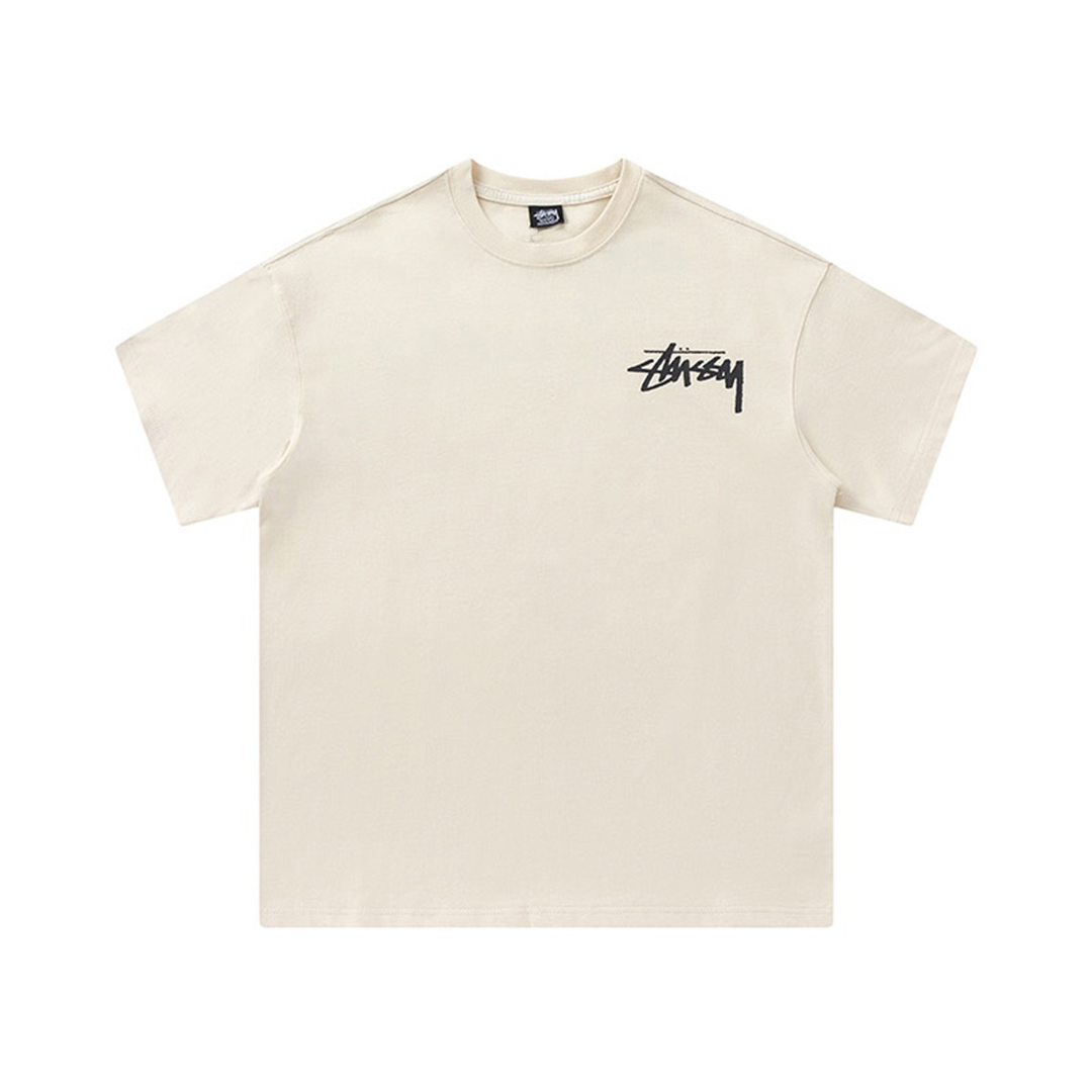 Stussy Fuzzy Dice Tee 'Smoke' | Medium