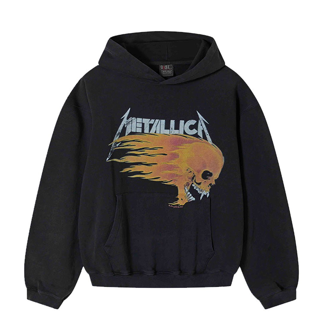 90's Metallica Vintage Hoodie | Black | Medium