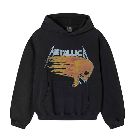 90's Metallica Vintage Hoodie | Black | Medium