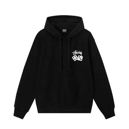 Stussy Dice Pigment Dyed Hoodie | Black | Medium