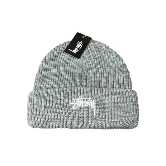 Stussy Basic Cuff Beanie | Grey | One Size