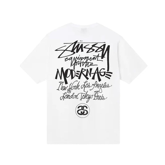 Stussy 'Modern Age' Tee | White | Medium